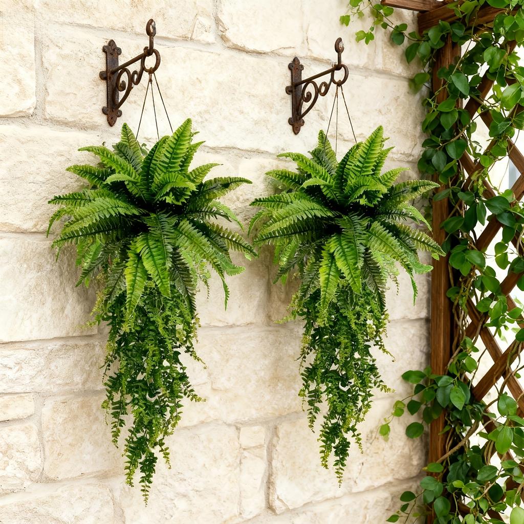 6pcs Spring New Arrival Persian Grass - Large High-End Elegant Artificial Tree Simulation