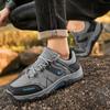 Spring new hiking shoes men's shoes breathable construction site work non-slip wear-resistant sports leisure work shoes men