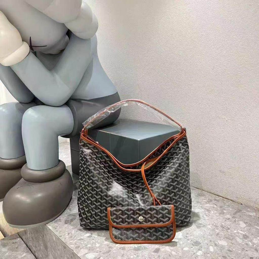 Taška Hobo s psím zubem pod paži - Velkokapacitní oboustranná módní taška pro maminku a dítě