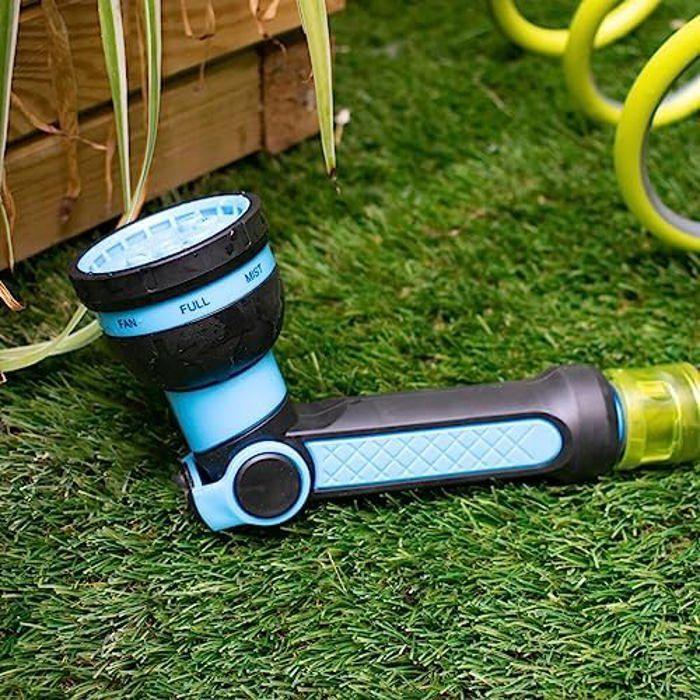 Pistolet D'arrosage - FERRESTOCK - FSK - 8 Fonctions - Couleur Bleu - Pratique Et Durable