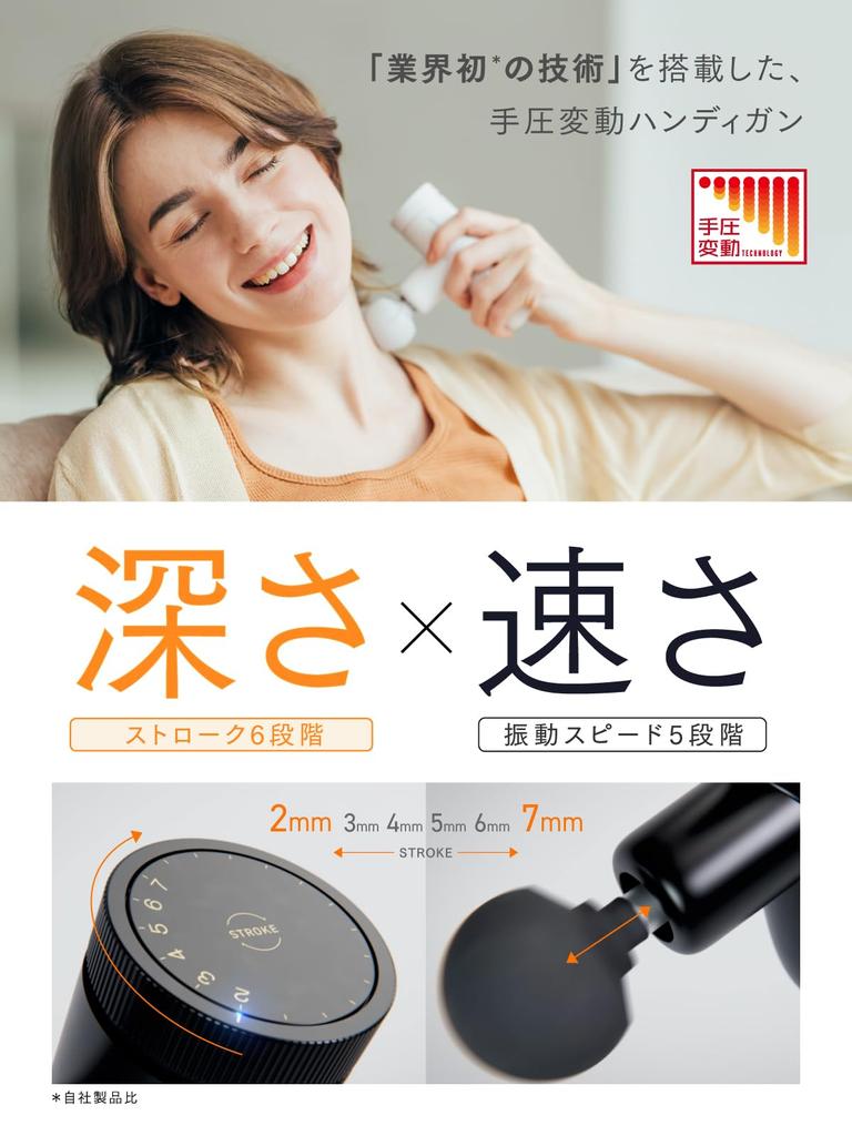 Commercial Is Now Starring Nana MYTREX REBIVE MINI XS2 Myofascial Release Gun Handy Gun Body Care Face Care Muscle Relaxation Vibration Shoulder Waist