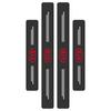 Car Threshold Strip Carbon Fiber Anti-Scratch Sticker Door Sill For KIA Rio Ceed Sportage Cerato Soul Sorento K2 K5 Flip