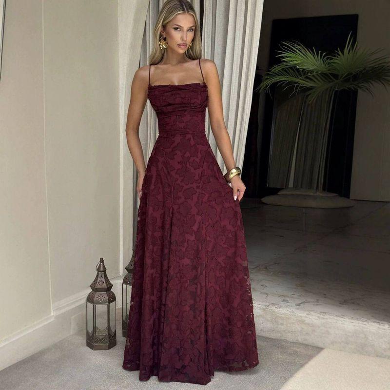 

Cross-Border European and American Style Women s Clothing, New Fashion Versatile Hot Girl Style Women s Clothing, Nightclub Style Dress, Sexy Dress RED XS