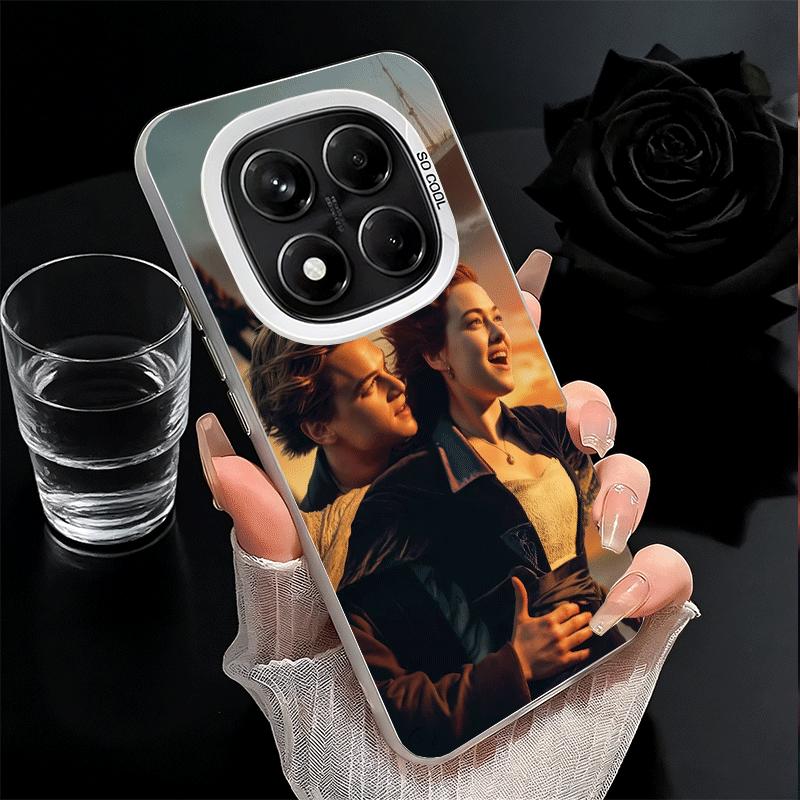 Titanic Film Rose Jack Weiche Handyhülle für Xiaomi Redmi Note 13 14 15 Pro Plus 12S 12 11S 11 11T 10S 10 Stoßfeste Hülle Rückseite S