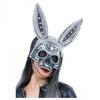 Fever Unisex Adult Skeleton Bunny Jeweled Mask
