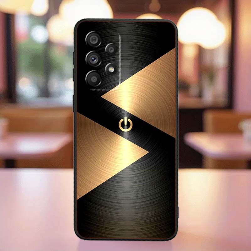 Art colored luminous pattern Case For Samsung A41 A35 A34 A33 A32 A25 A24 A23 A21s A06 A05 A04 A03 Note 10 20 Ultra 5G Black