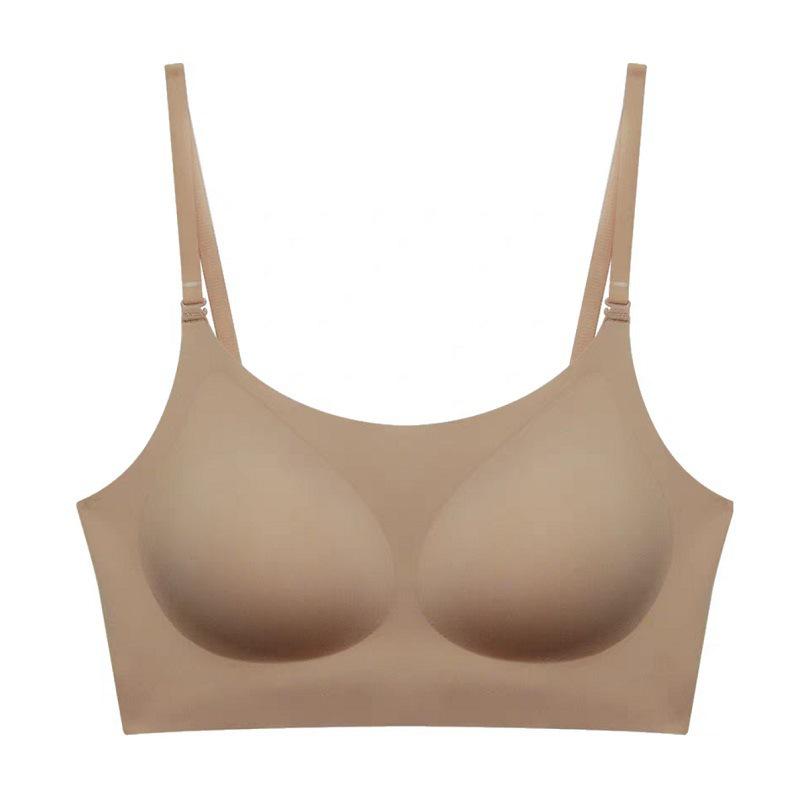 

Бесшовный бюстгальтер с перекрестными бретелями без спинки - Удобный, Сексуальный, Непрозрачный квадратный вырез для женщин M