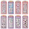 3D Acrylic Cartoon Princess Scene Stickers for Kids - Creative Decorative Stick-On Fun