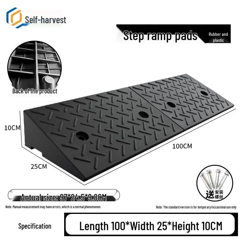 Rubber Curb & Threshold Ramp