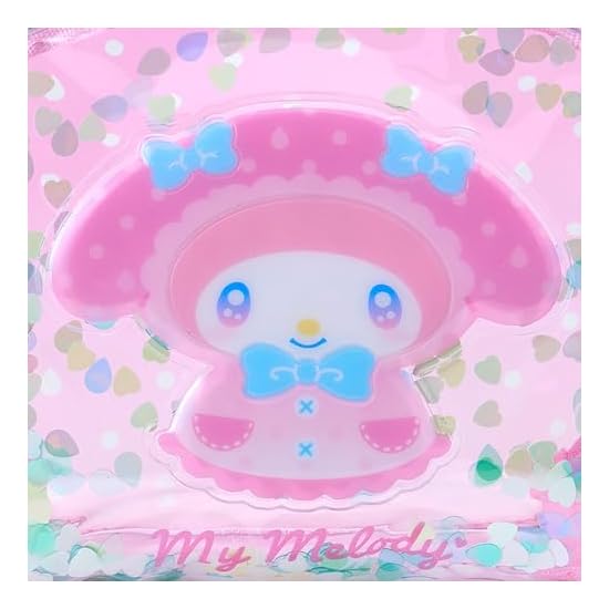 SANRIO Clear Pouch (Sweet Rain Collection) My Melody, Ages 3 and up, 175463