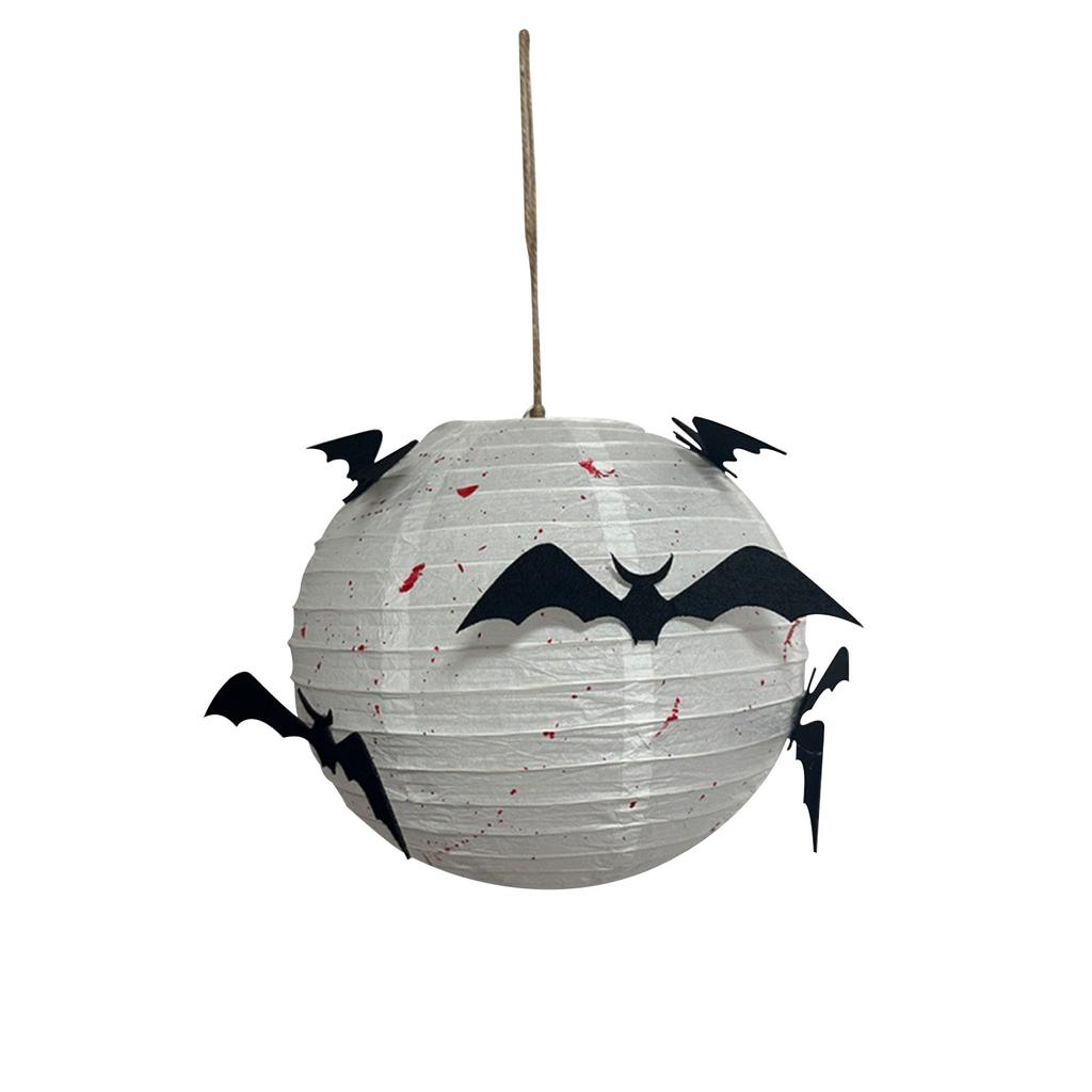 Halloween Paper Lamp Folding Decorative Lamp Festive Atmosphere Decoration Props Pendant