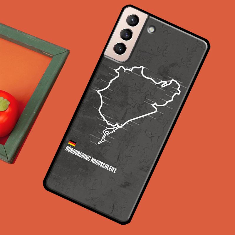 Formula 1 F1 Racing Circuit Case For Samsung Galaxy S23 S22 Ultra S20 FE S21 Ultra Note 20 S8 S9 S10 Note 10 Plus Coque
