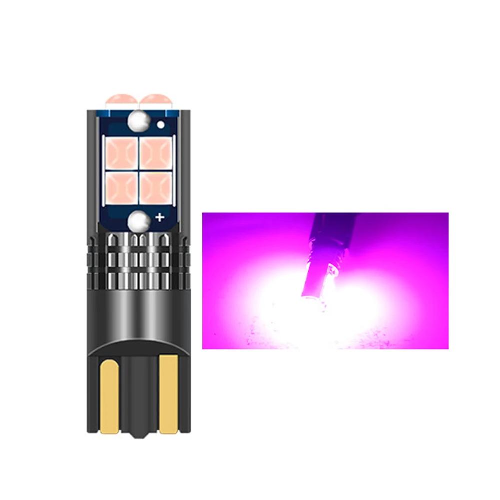 T10 1Pc Car LED Interior Side Light Marker Parking Bulb Canbus No Error 6/10SMD Auto Driving License Plate Bulbs Super Bright