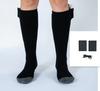 Heated Socks with 2 * 5000mAh Power Bank, Winter USB Electric Warming Socks, 3 Heat Settings, 5H+ Lasting, Machine Washable