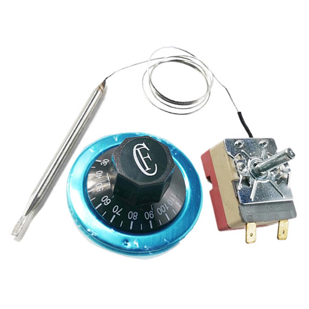 AC 220V 16A 30-110/50-300 Oven Temperature Switch Thermostat Dial Centigrade Ceramic Base Thermostat Water Heater Thermostat