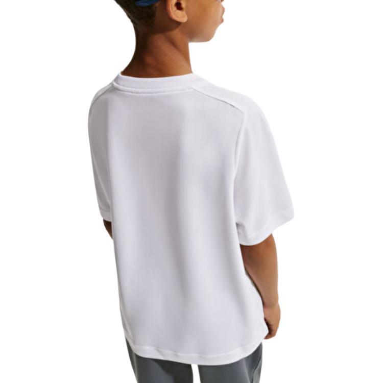Nike Dri-Fit T-Shirt Round Neck Logo Short Sleeve Pullover Kids tops IF2430-100