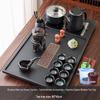 Chá Xún Blue Ice Flower 10-Piece Automatic Ceramic Tea Set