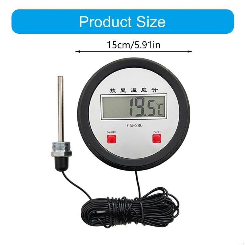   Thermometers Electronic Temperature Gauges With Probe For Industrial Use