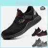Breathable Mens Womens Safety Shoes Trainers With Slip Resistant Steel Sole