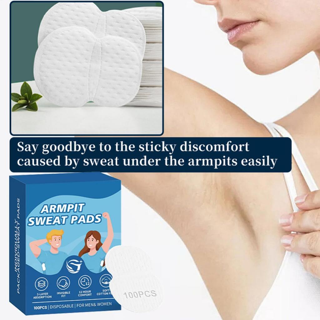 Underarm Sweat Pads | Armpit Sweating Patches,Absorbent Underarm Sweat Pads|for Travel, Vacation, Business Trips, Sports, Dating, Commuting, Hiking