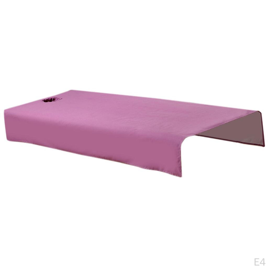 Massage Table Facial Bed Cover with Hole 120x195cm