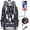 Large Capacity Schoolbag with Shoulder Strap; Student Three-piece Pencil Case Set