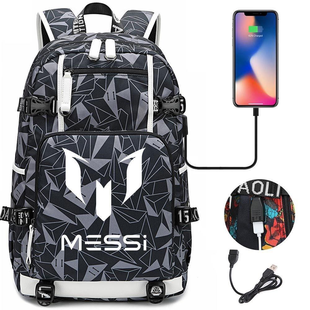 Large Capacity Schoolbag with Shoulder Strap; Student Three-piece Pencil Case Set