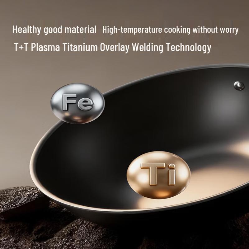 COOKER KING 28cm Non-Stick Titanium Iron Wok
