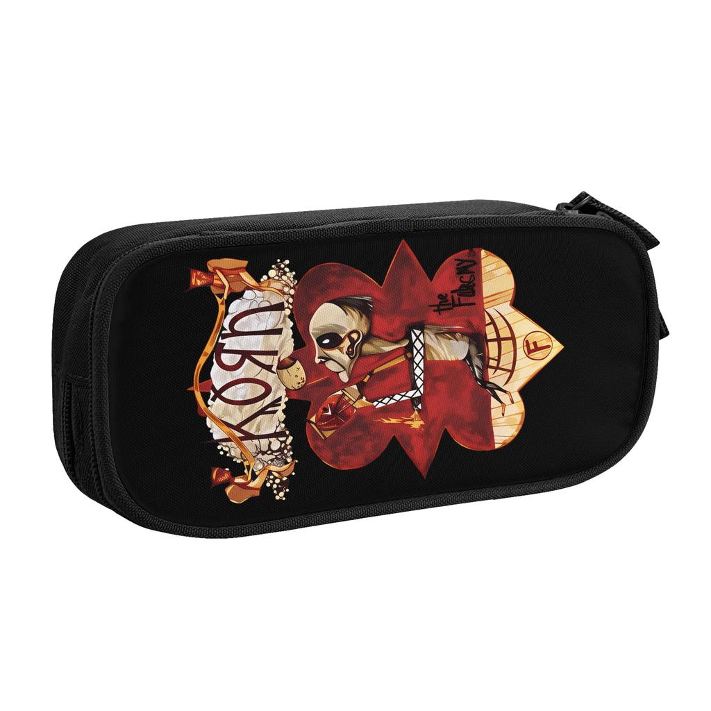 Korn Metal Rock Band Kawaii Pencil Case Boys Girls Large Capacity Pencil Bag Student School