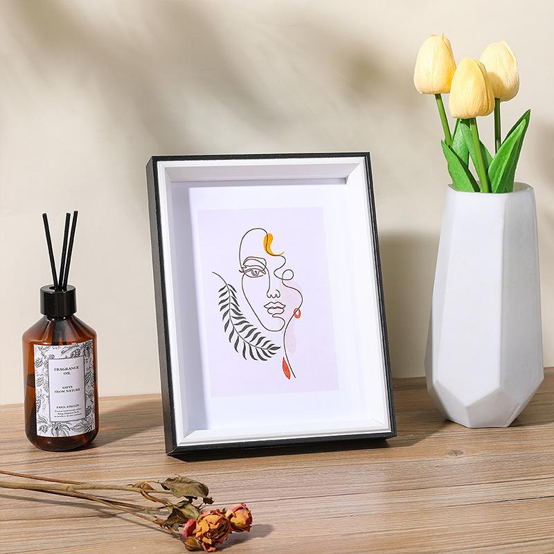 Colour Matching Photo Frames for Pictures Wall Hanging Home Decoration with Plexiglass Picture Frame Photo Decor Poster Frame