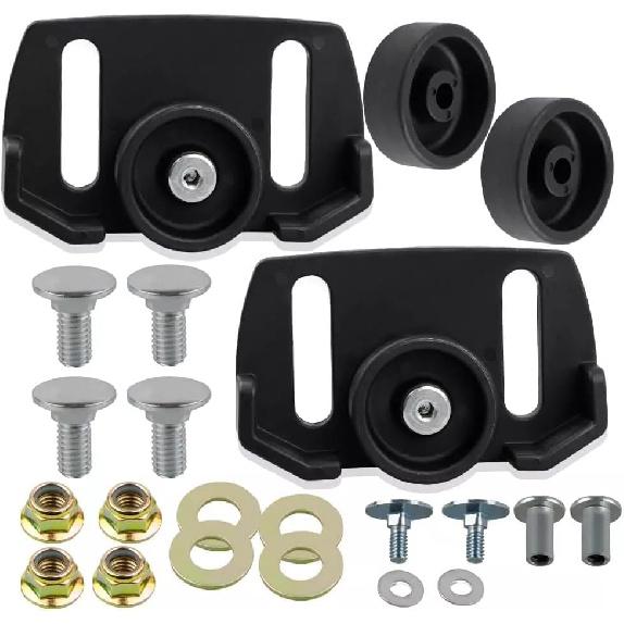 Compatible with Universal Roller Wheel Skid Slide Shoes for Snow Blower Snowthrower