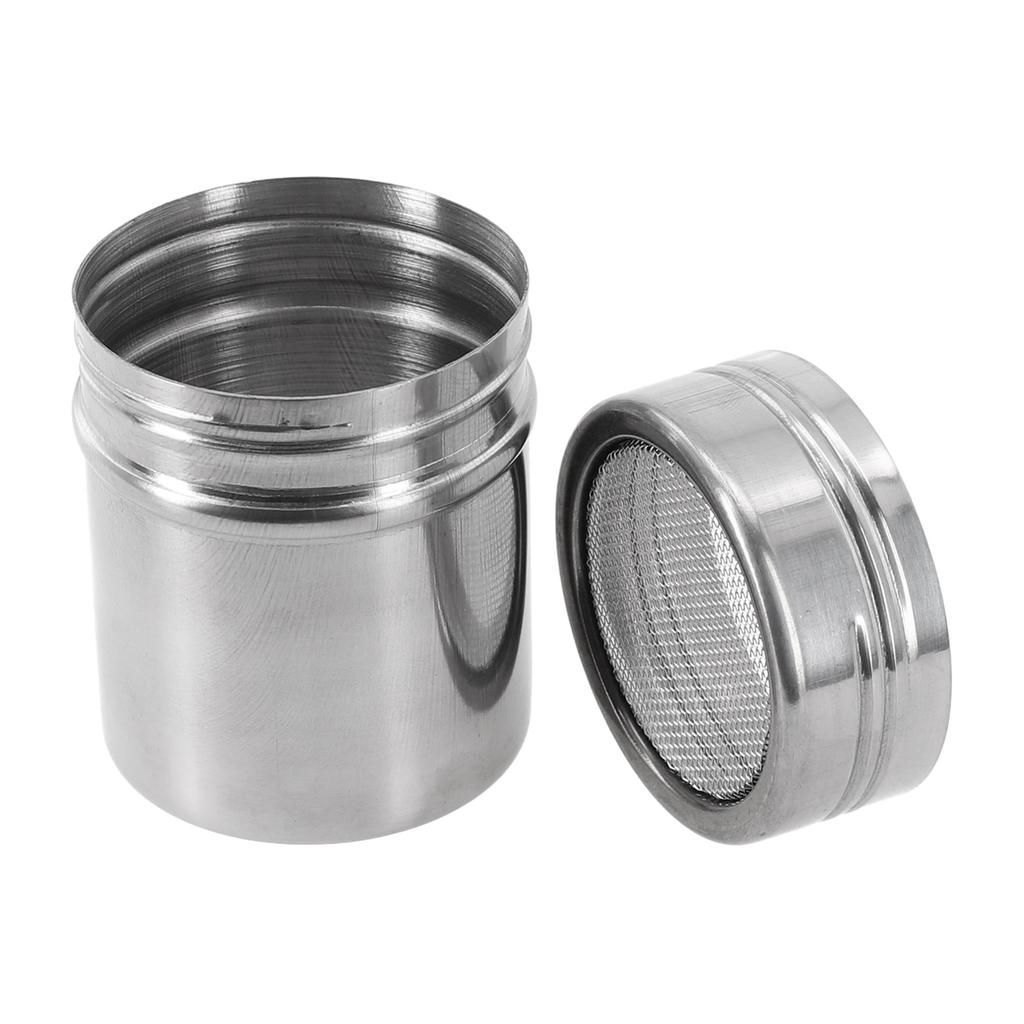 Fine Mesh Stainless Steel Powder Sprinkler for Dusting Sugar and Cocoa