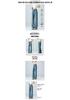 Petite Nostalgic Retro Washed Pear-Shaped Straight Leg Jeans for Women - Versatile Loose Fit, Floor-Length