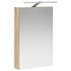 Bathroom Mirror Cabinet in Sonoma Oak 40 x 10.5 x 60.5 cm