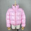 Parka Invernali da Donna con Zip, Giubbotti Streetwear a Manica Lunga con Zip, Giubbotti Casual in Piuma e Lana Slim