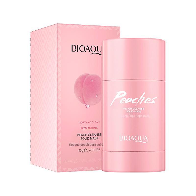 Fanzhen Растительная Эссенция Увлажняющая Маска-Стик для Лица Глиняная - Увлажняющее и Освежающее Очищающее Средство Bioaqua Peach Mask 40g