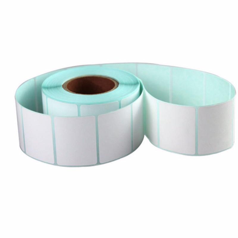 1 rolki Papier do etykiet termicznych 3x2cm Drukarka termiczna Etykiety termiczne Wodoodporne puste naklejki z kodami kreskowymi