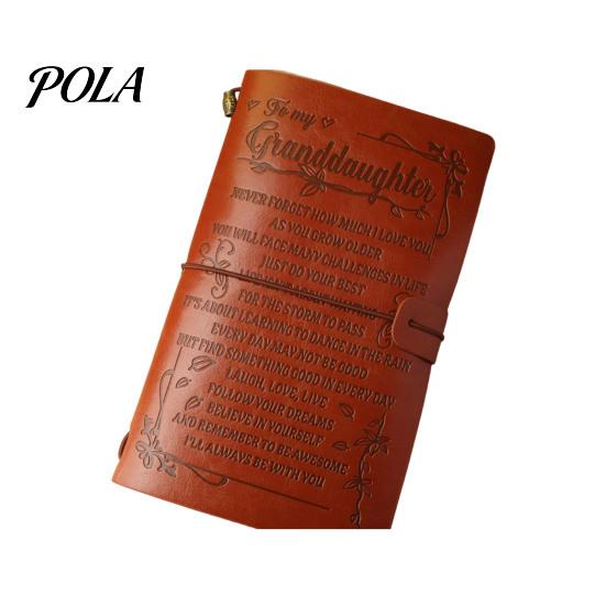 Collage Friendly Notebook Journal Notebook, Loose-Leaf Refillable Faux Leather Cover with Elastic Durable Daily Use Strap, Multi-Purpose Writing Diary