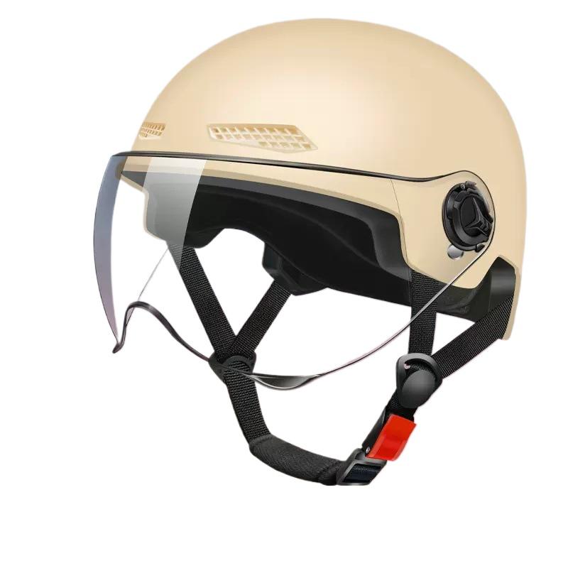 3C Certified Electric Vehicle Helmet Men and Women Summer Sun Protection Electric Vehicle Helmet Light Half Helmet