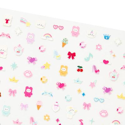Pink Party Kids Nail Stickers (16013584)