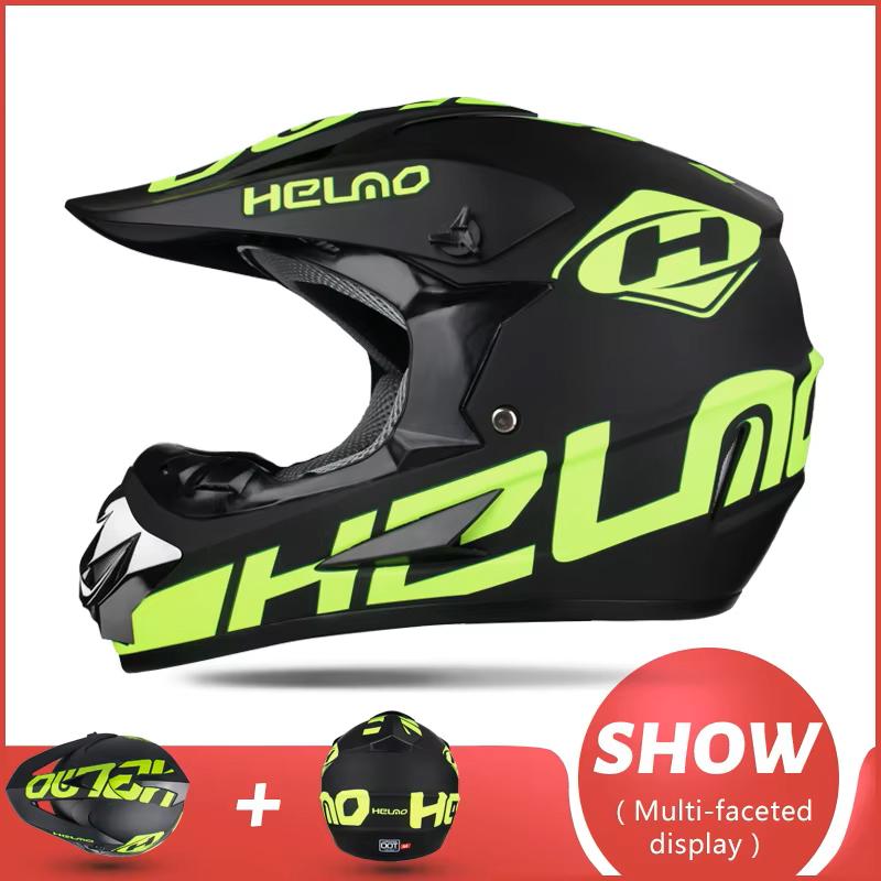 Motorcycle off-road helmet, all-season men's and women's helmet, downhill karting mountain biking racing helmet