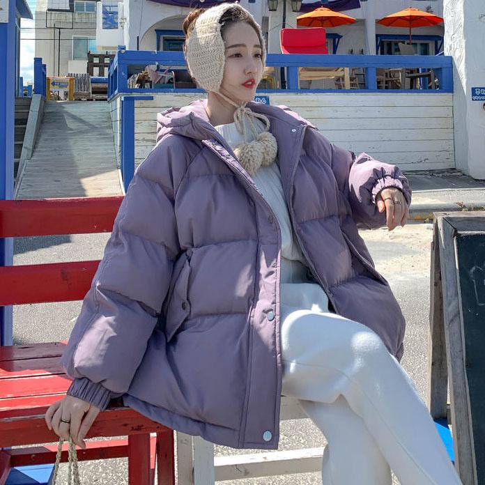 WTEMPO Dames Winter Korte Gewatteerde Jassen Verdikte Katoenen Gewatteerde Jassen Vrouwelijke Losse Puffer Parka's Dames Grote Maat Buitenkleding