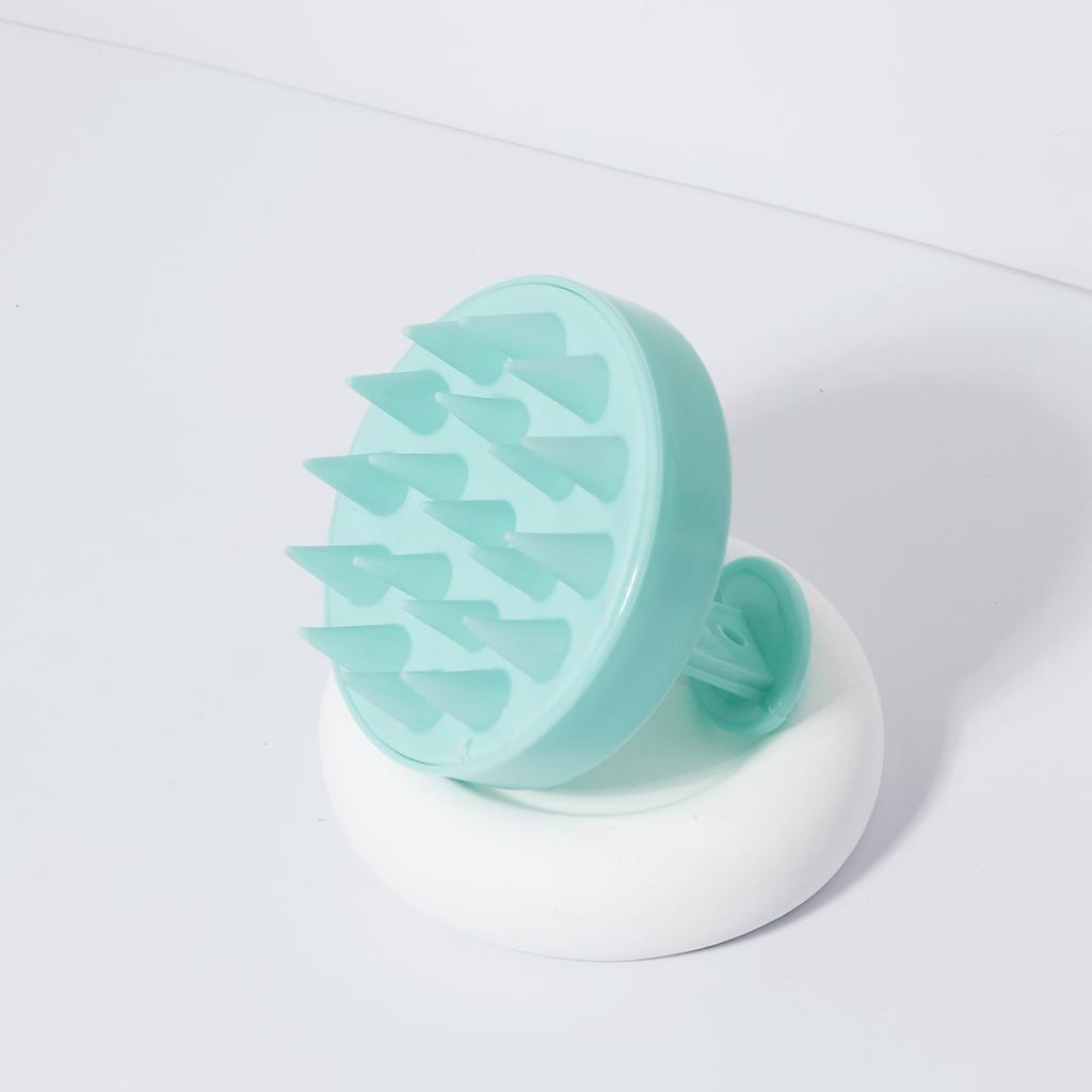 1 pcs silicone soft shampoo brush scalp massage comb thoroughly clean scalp body massage brush hair salon hair brush