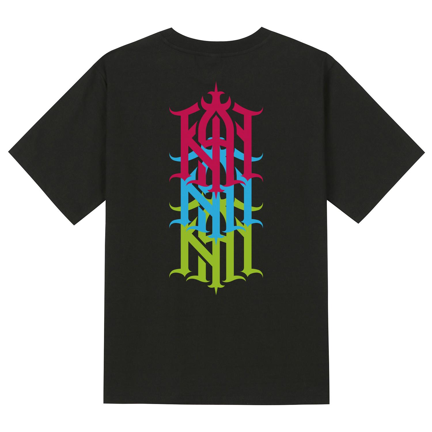 Khan 6312 Ktb0046 Khan Symbol Cross Short Sleeve T-Shirt - Black Black/S