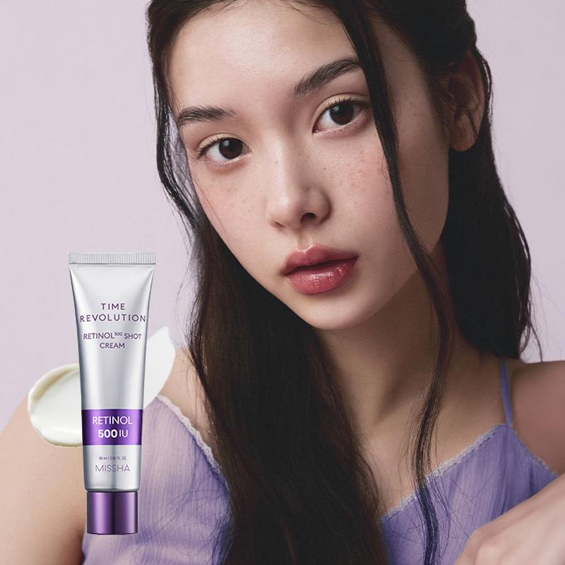 [MISSHA] Time Revolution Retinol 500 Shot Cream 60ml