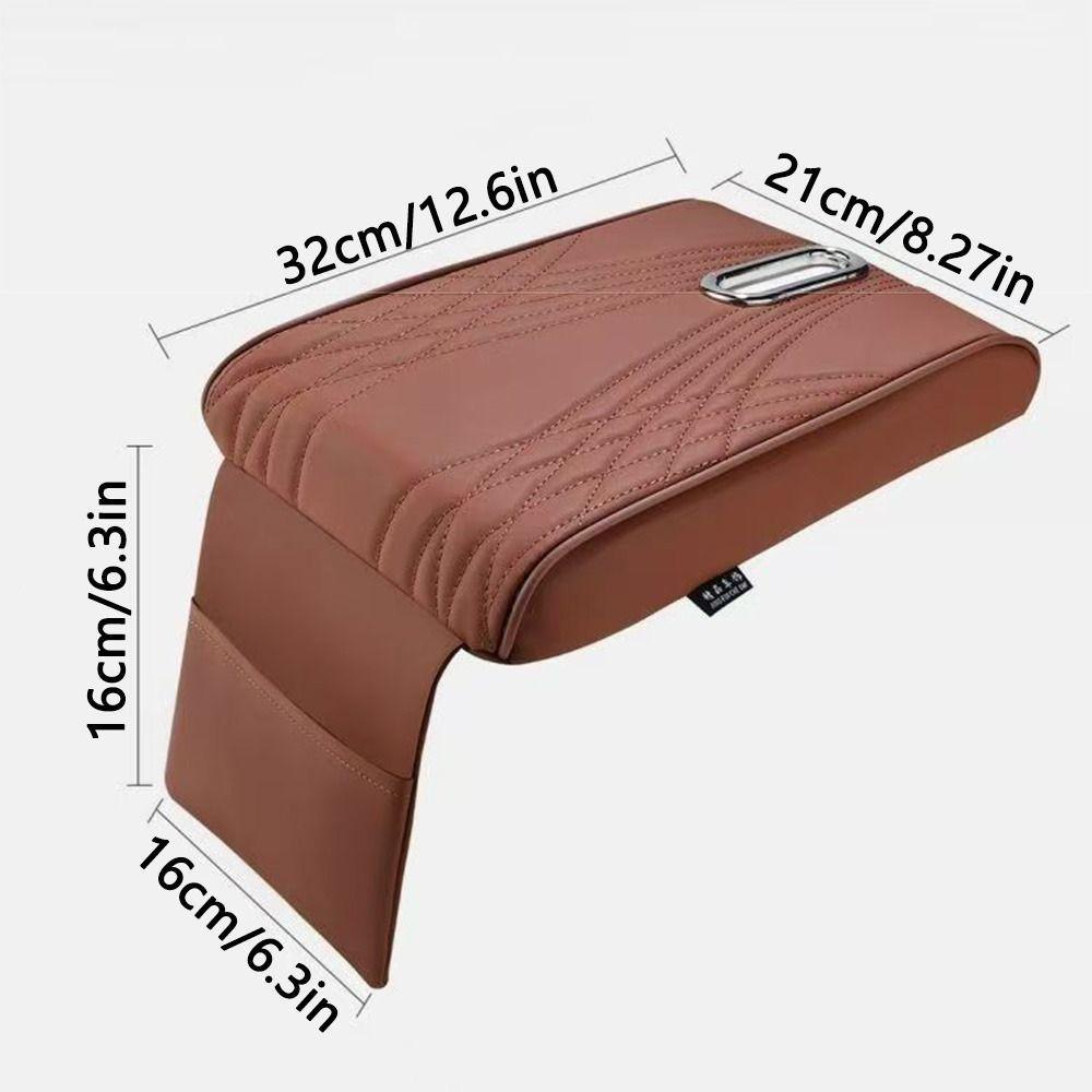 Elbow Support Car Armrest Cushion Tissue Box Arm Rest Protector  Middle Armrest