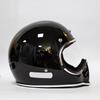 Retro Japanese Cruiser Fiberglass Full Face Motorcycle Helmet