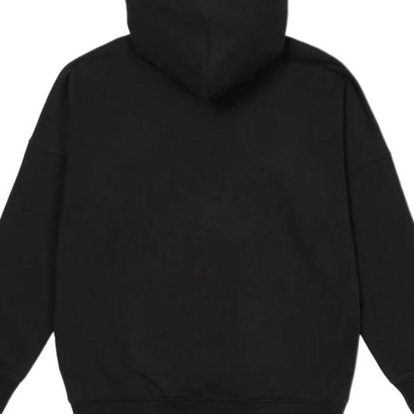 Palace FW22 Cut Out Hooded Sweatshirt With Embroidered Logo Print Men Hoodies Black P21CS229