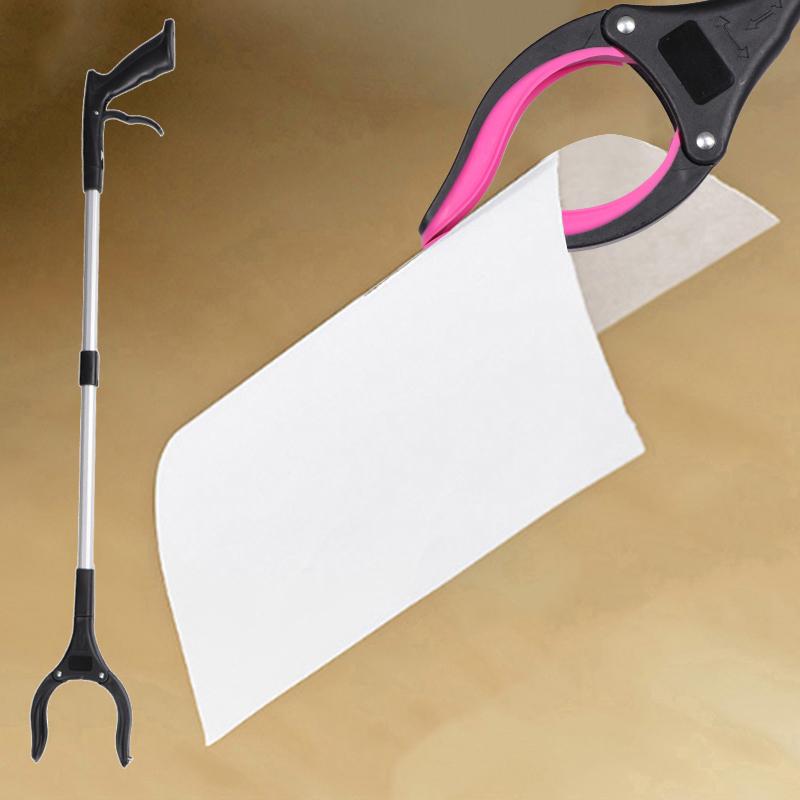 Foldable Reachers Pickers Gripper Extender Hand Aid Tools Portable Garbage Grabber Pick Up Tools For Pregnant Women Elderly