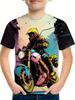 T-shirt Moto pour Garçon Hauts 8 à 10 Ans Vêtements Garçon Été Manches Courtes Vêtements Garçons Tenues Fille T-shirt Enfant